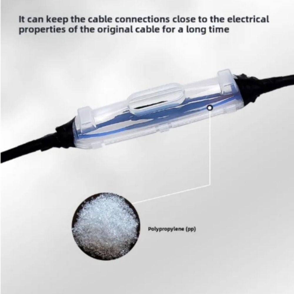 1kv Rated Waterproof Junction Box Submersible Cable Seal IP68 Junction Box Light Strip Protective Buried Design
