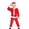 Baby Boy Christmas Costume Hat Top Pants And Belt Four Piece Set Children's Performance Costume Santa Claus Costume