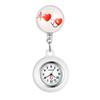 Lancardo Nurse Nurse Pocket Pocket Nursery Белый 1 Часы, Часы, Часы, Часы, Силиконовые, Съемные, Растягивающиеся, Мужские, Женские, Милые, Сердце, Учитель,
