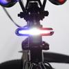 Bike Light 3W USB Rechargeable Rear Tail Lamp Taillight Rain Waterproof Bright LED Safety Cycling Bicycle Light