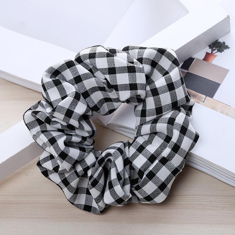 Stripe Womens Hair Accesorios Ladies Tie Striped Lady Scrunchies Ponytail Female Scrunchy Elastic Hair Ropes Headwear For Women
