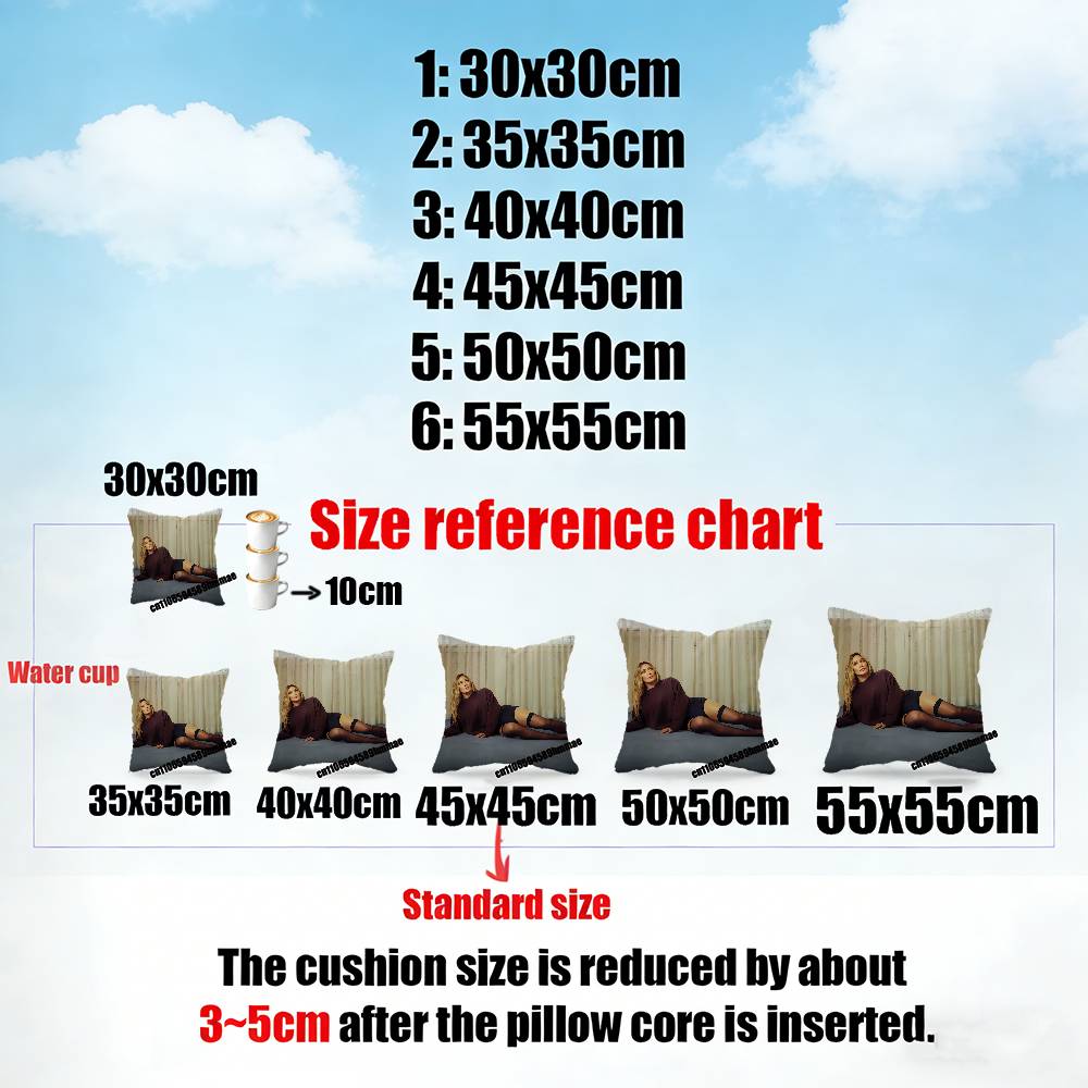H-Hilary Duff Luck Or Something Throw Pillow Case Sham For 45X45Cm 35X35Cm Square Home Pillowcase Cushion Cover
