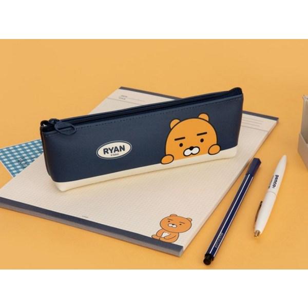 Kakao Friends Набор канцелярских принадлежностей Modern ST Mini с треугольными отверстиями, 1 комплект, Райан, лучший персонаж Кореи