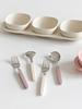 Kamomekitchen 10 ЦВЕТОВ Набор детских ложек и вилок «Чайка» -вер.3