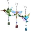 Handmade Bird Wind Chime For Wall Window Door Wind Bell Hanging Ornaments Vintage Home Campanula Decoration Crafts
