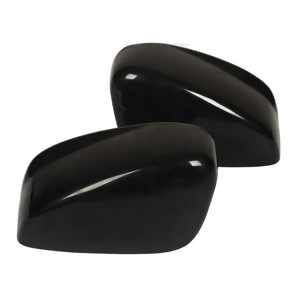 1 пара накладок на колпаки зеркал заднего вида автомобиля, глянцево-черные, накладки на колпаки зеркал боковых дверей, замена для Accord 2008-2012