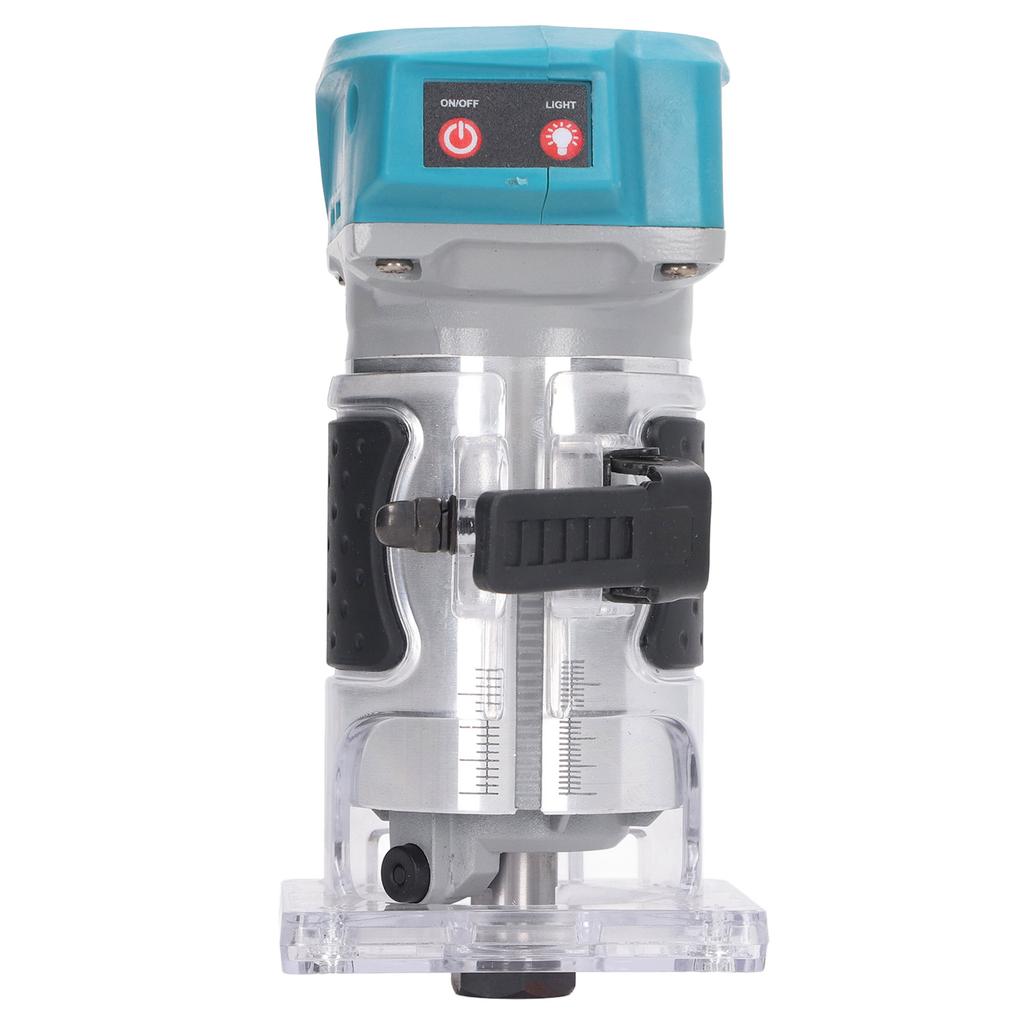 Бесщеточный литиевый обрезной станок для резьбы по дереву Бесщеточный деревообрабатывающий фрезерный станок 18 В аккумуляторный триммер для отверстий