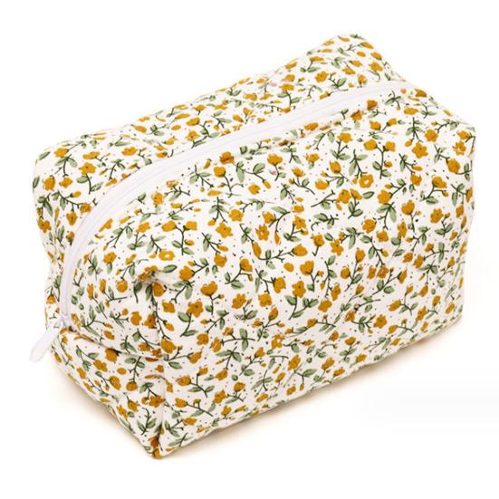 1/2 шт. косметичка с цветочным принтом на молнии большой емкости портативный лосьон для губной помады ключи от наушников сумка для хранения кистей для макияжа дорожный бизнес