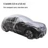 Одноразовый чехол для одежды автомобиля Пылезащитный Дождезащитный Чехол для защиты от царапин автомобиля Пленка Полностью пластиковый G2T9