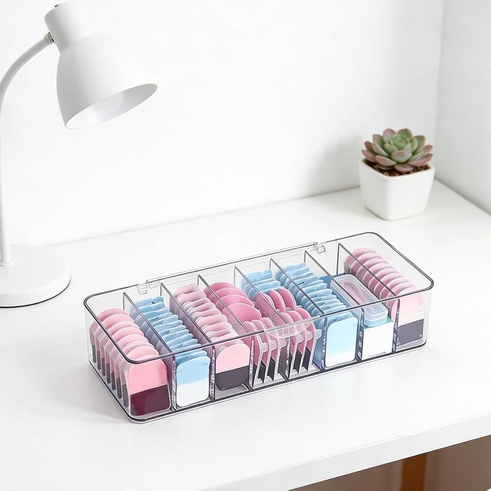 Large Capacity Eye Decorative Lens Storage Box Dustproof Lid Eye Decorative Lens Holder Bathroom