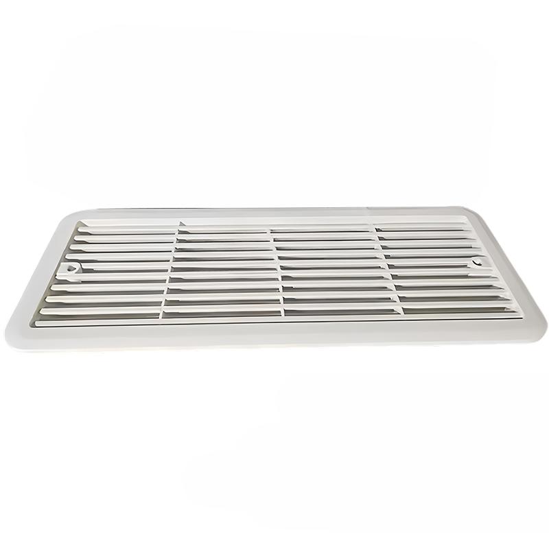 1pc RV Refrigerator Exhaust Fan for Thetford Refrigerator Vent Assembly Grille Caravan Motorhome Quiet RV Side Vent Fan 483x86mm