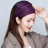 Блестящая тканевая эластичная резинка для волос с пайетками Женская повязка на голову Широкая резинка для волос Сетчатые резинки для волос Корейские головные уборы