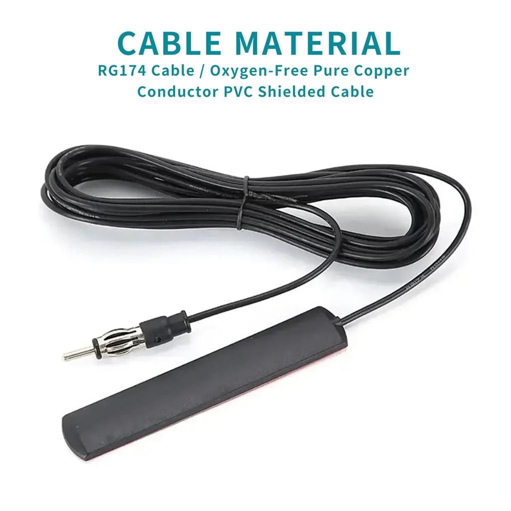 Vehicle GPS Antenna with SMA Connector Full-Band, All-Network Compatible GPS Antenna for Car Navigation and Positioning