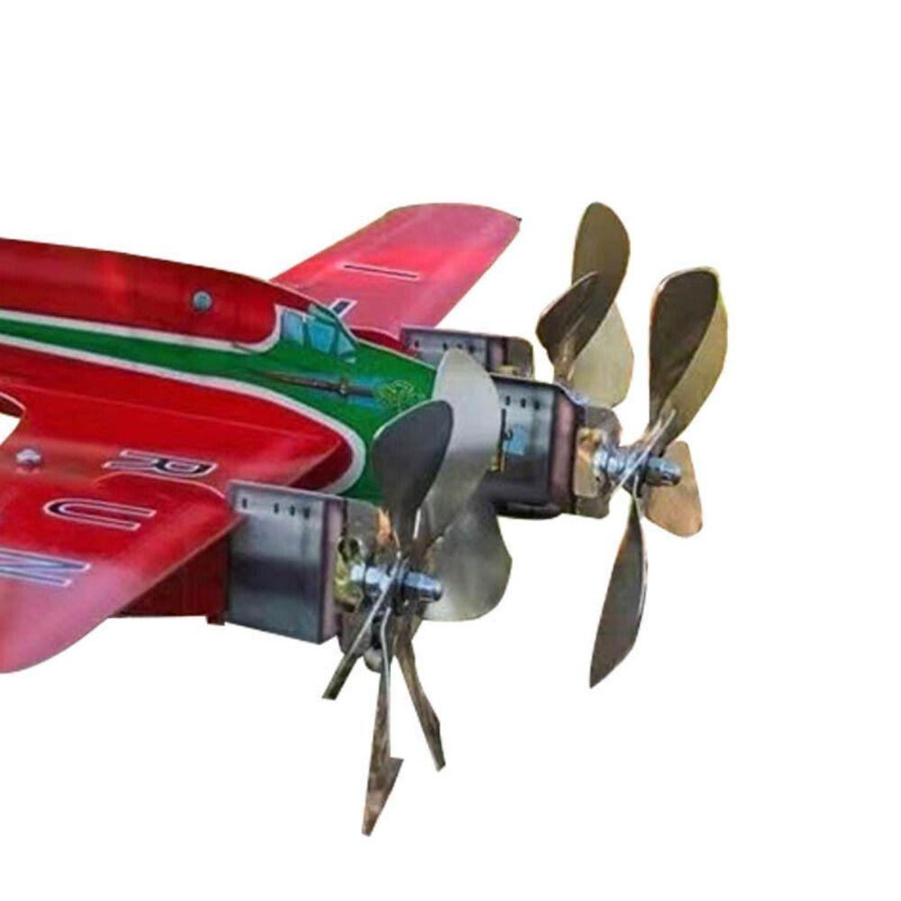 Металлические 3D-вертушки, флюгеры, самолеты, ветряные вертушки, садовые украшения, самолеты, ветряная мельница