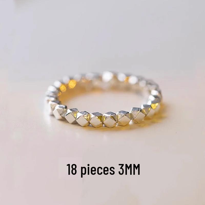 Россыпь бусин из стерлингового серебра 925 пробы для изготовления украшений своими руками: Разделительные бусины для браслетов и ожерелий