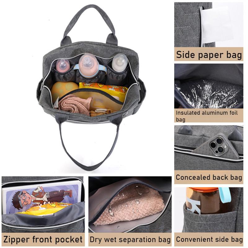Baby Diaper Bag Nappy Bag Mummy Bag Waterproof Travel Baby Diaper Bags For Mom Stroller Mommy Maternity Totes Shoulder Bags Kids