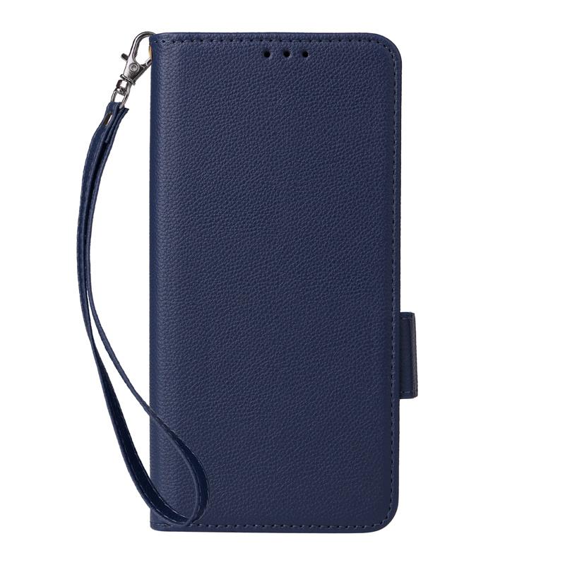 For Honor X5C X5C Plus 4G Flip Side Buckle Lychee Pattern Wallet Leather Cover for Honor X5C 4G Purse Magnetic Phone Bags