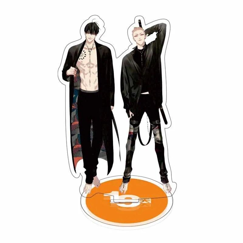 Горячее аниме 19 дней, акриловая фигурка, подставка, модель игрушки, Old Xian Hetian Jian Yi, модель персонажа, декор для стола, косплей, BL Fans Collestive
