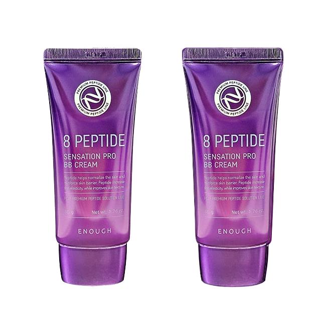 ENOUGH BB-крем 8 пептидов Sensation Pro Balancing, 50 г, Солнцезащитный крем, 50 г  (7 вариантов)