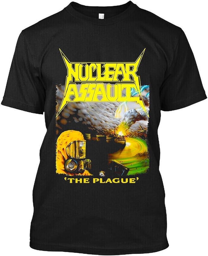 Nuclear Assault The Plague Американская Thrash Metal Группа Арт Футболка EN335 Унисекс Футболка