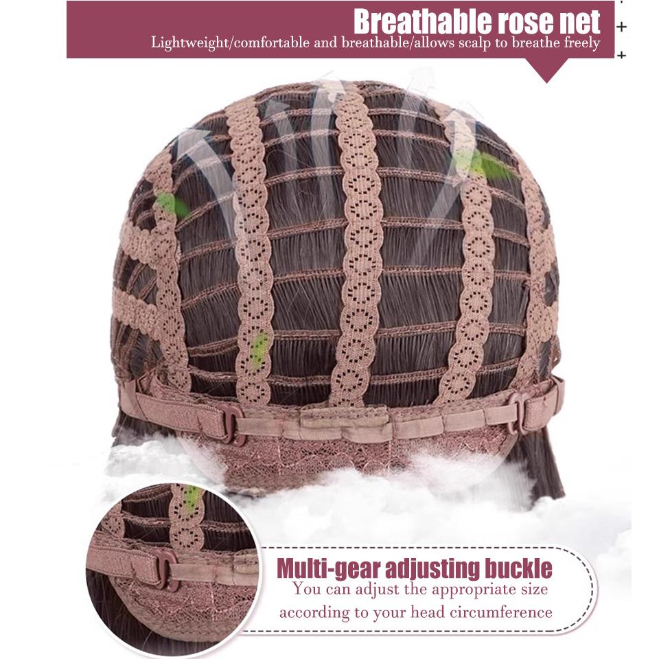 Синтетический косплей-парик Женский фиолетовый парик на всю голову с одним хвостиком Подходит для косплея на Хэллоуин и Рождество