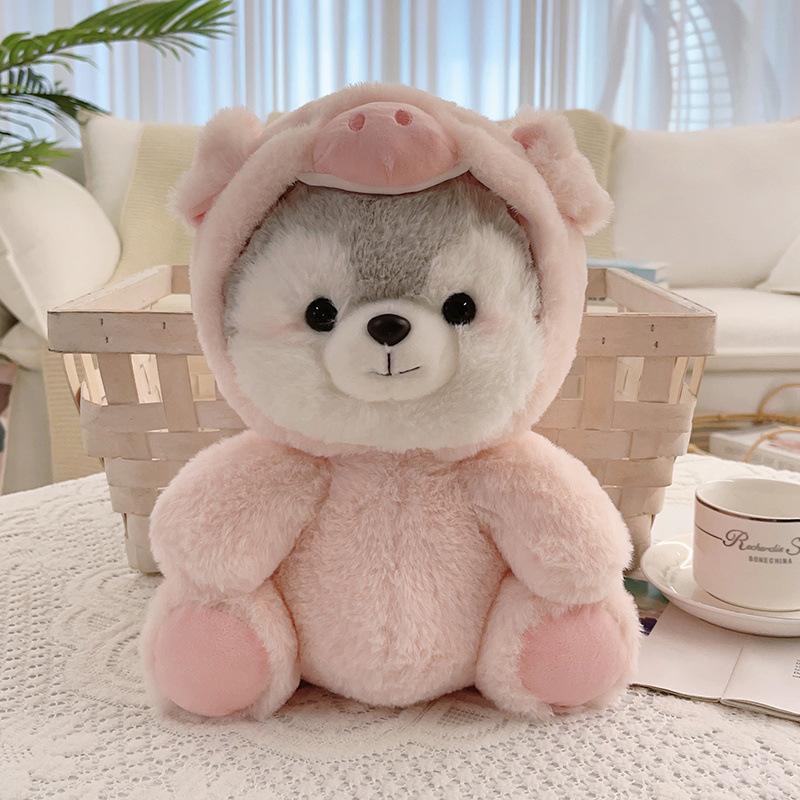 Wu Lula Mengha Fox Doll Plush Toy Husky Puppy Doll Catch Machine Pillow Girls Doll Wholesale