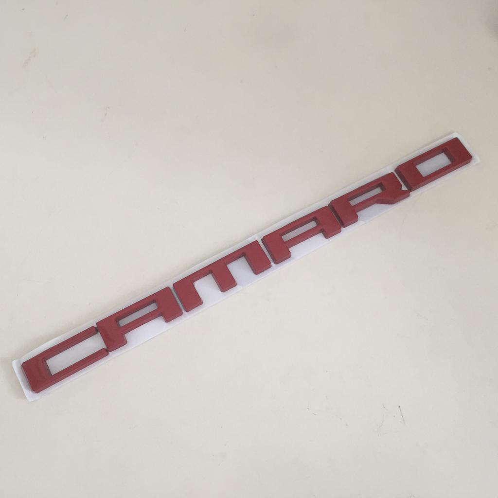 1pcs 3D metal for CAMARO Car Letter Rear Trunk Bumper Emblem JFJMCF5 Sticker Badge Decal styling auto Accessories