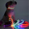 USB LED Pet Dog Collar - Red | Night Safety Flashing Glowing Dogs Leash | Neck Pets Supplies