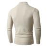 Men  Trend  Leisure  Half Zipper  Standing Collar  Knitted Sweater  Sweater