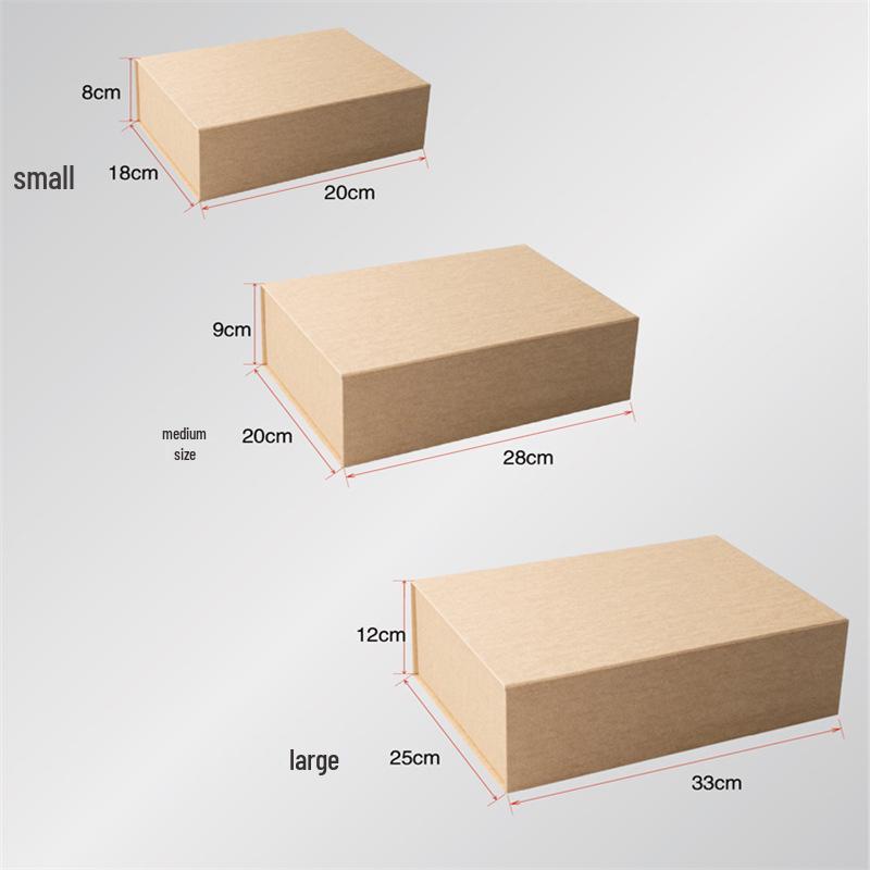 Универсальная складная подарочная коробка для обуви с откидной крышкой и упаковка в виде пакета для одежды