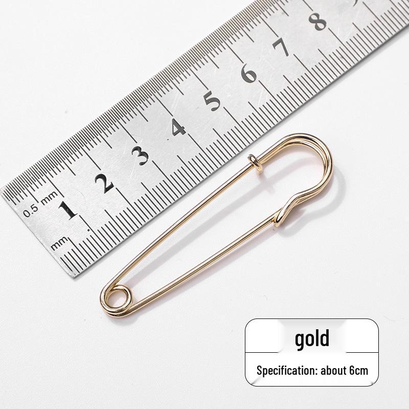 Большая булавка для шали, пряжка для свитера, брошь - Ручная работа, аксессуар для DIY-украшений