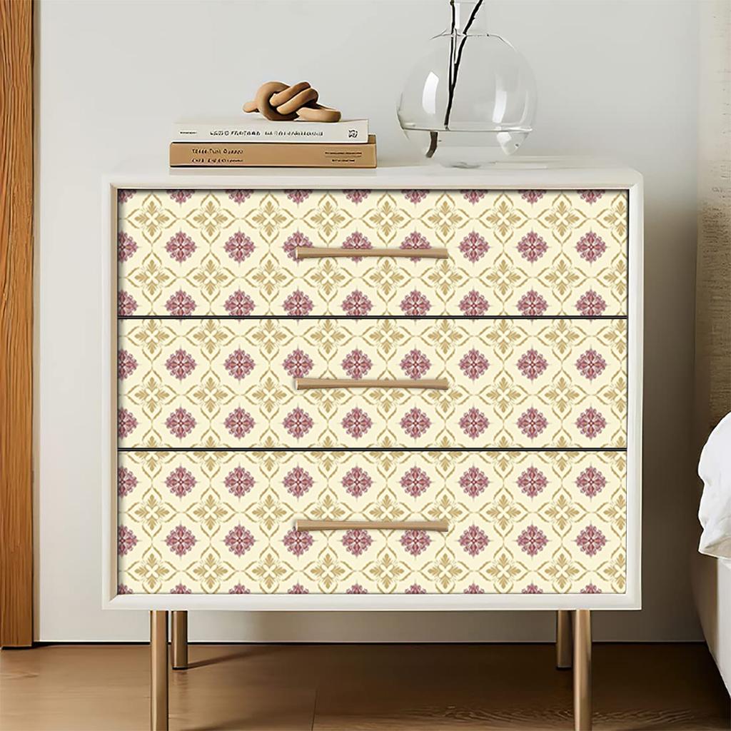 Обои-самоклеящаяся решетка, съемные, классическая решетка, цветочный контактный самоклеящийся материал для шкафов, ванных комнат, кухни