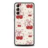 Милый чехол для телефона с вишневым бантом для Samsung Galaxy S24 S23 S22 S20 Ultra S21 FE 5G S10 S9 Plus S10E S8 Мягкий силиконовый чехол