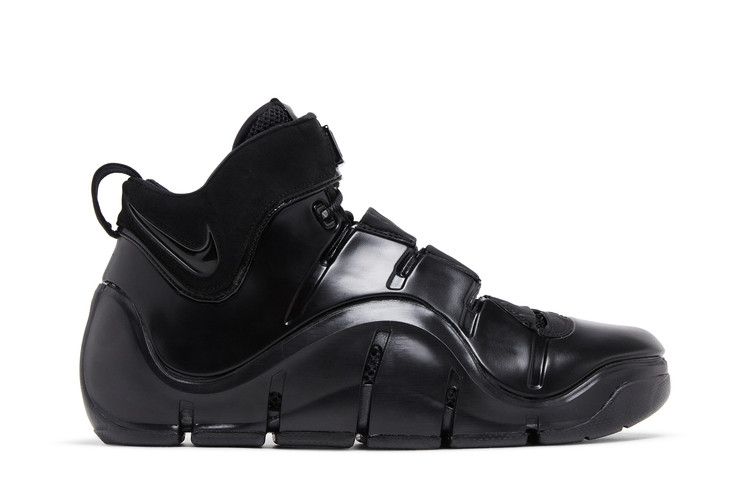 Men's Sneakers Nike LeBron 4 Black Anthracite (2023) Black/Anthracite/Black