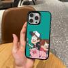 Билл Шифр G-Гравитация F-Падения Чехол для телефона для iPhone17,16,15,14,13,12,11 Plus,Pro Max Цветной Посеребренный Внутренний Чехол