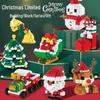 Christmas Building Block Toys: Compatible with Lego—Santa Claus, Christmas Tree for Kids