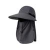 Breathable Fishing Hat Waterproof Full Face Coverage Hat Professional Neck Flap Sun Hat  Summer