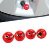 4Pcs Round Ball Tire Valve Tyre Cover Creativity Dust Theftproof Decorative Bicycles Cap Universal Motorcycles Part