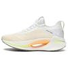 Essential Comfortable Minimalist Durable Breathable Low-Top Running Shoes Women Sneaker White Yellow ARRT008-2