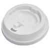 Insulated Embossed Paper Cup Lids, Lift-Up, White, 50-Pack, SMP-340E-LF AMZ340ELF