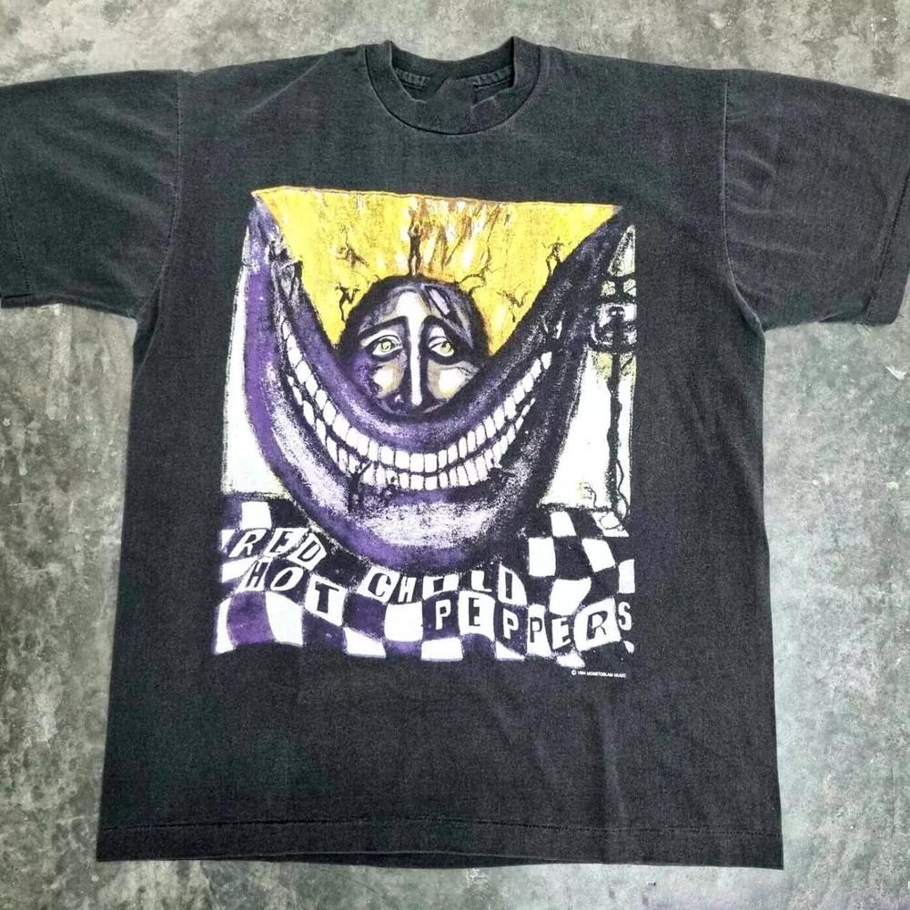 Red Hot Chili Peppers Черная Унисекс Хлопковая Футболка S-4XL VN1992 Унисекс Футболка