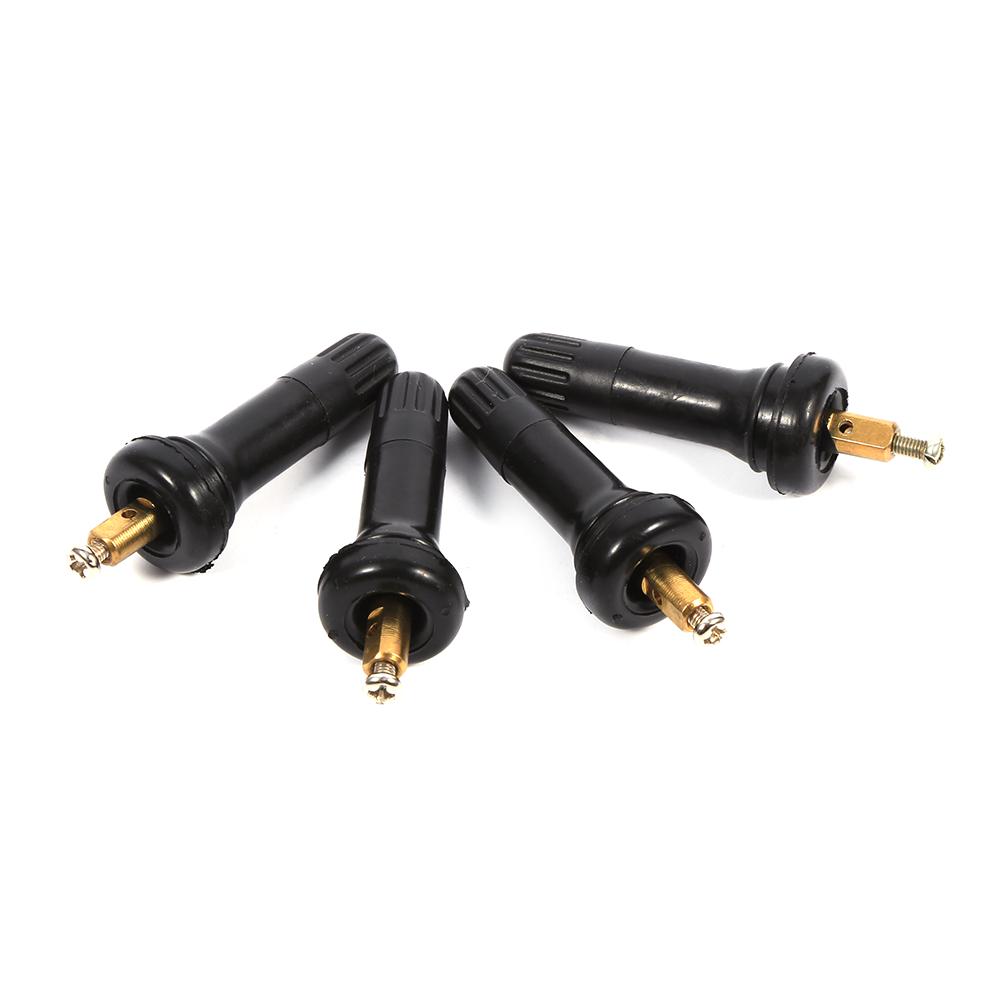 4Pcs Type Tire Pressure Sensor TPMS Tire Pressure Monitoring System Anti explosion Snap In Tire Valve Stems For