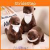 Adorable Sitting And Laying Plush Otter Stuffed Animal Toy Soft Pp Cotton Gift For Kids