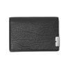 Женский кошелек-держатель для карт с клапаном и логотипом-буквой Черный 80837721
