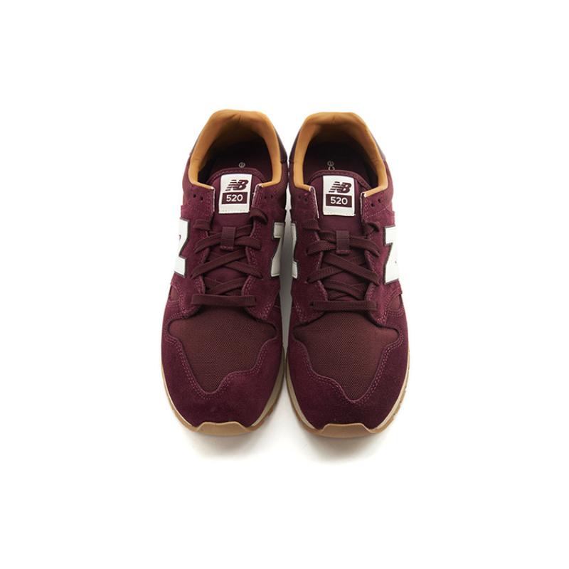 New Balance 520 Бордовые Кроссовки U520BE