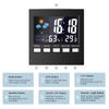 LED Digital Multi-Function Thermometer Hygrometer Weather Station Clock Alarm Calendar Home Room Voice Control Health Monitoring
