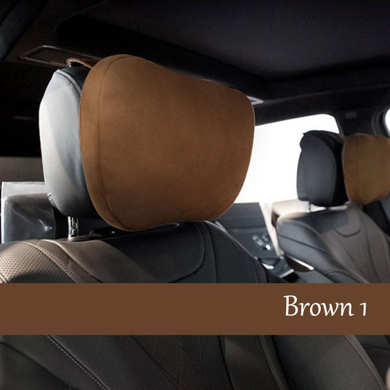 1 шт., автомобильный подголовник, подушка для шеи, подголовник с такой же автомобильной подушкой для Mercedes-Benz s-class Maybach BMW 7