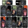 Чехол для iPhone 16 15 Xiaomi Redmi Note 14 13 12 11 Pro Max X 8 9 16e Samsung Galaxy S25 S24 S23 Moto OPPO Huawei Обезьяна Горилла Человек Обезьяна Детский Чехол для Телефона