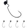 Goture Jig Hook Jig Head Hook Set Tungsten Set of 5 Offset Hook Worm Hook Fishhook Sea Fishing Boat Fishing Bass Fishing Freshwater Fishing Mountain