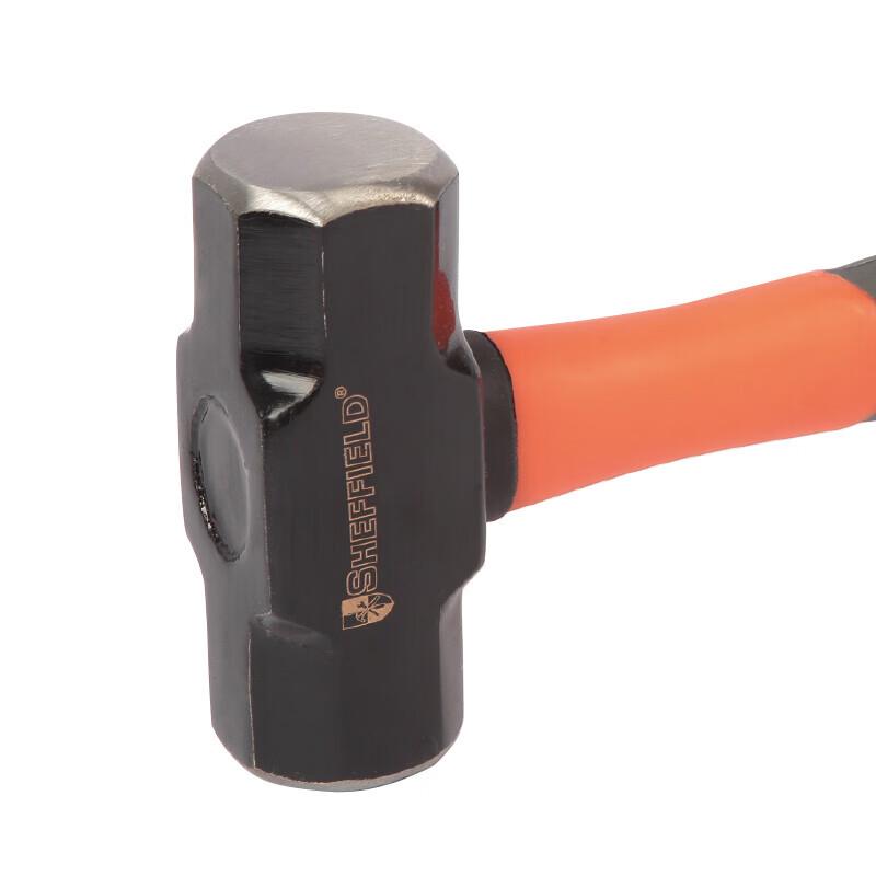 SHEFFIELD Anti-Vibration Fiber Handle Octagonal Hammer